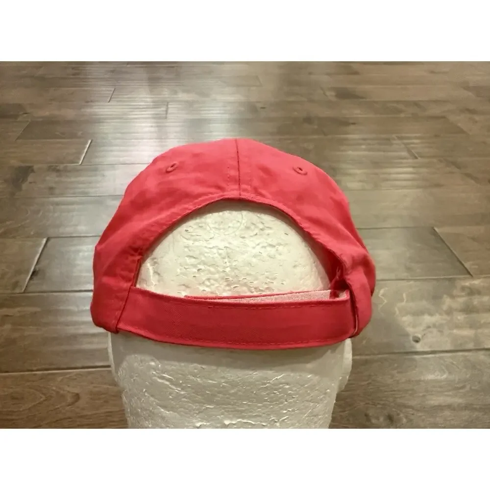 Nike Golf Womens Pink Center Swoosh Adjustable Strapback Hat Cap 594841-604